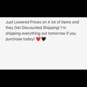 SALE SALE SALE DISCOUNTED SHIPPING!